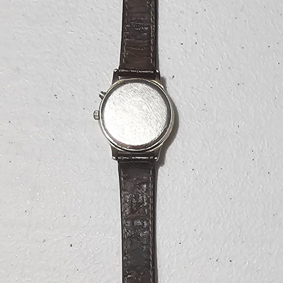 Fossil LU-2581 Vintage 1996 Star Master Leather Band Watch Good Condition - Picture 6 of 8